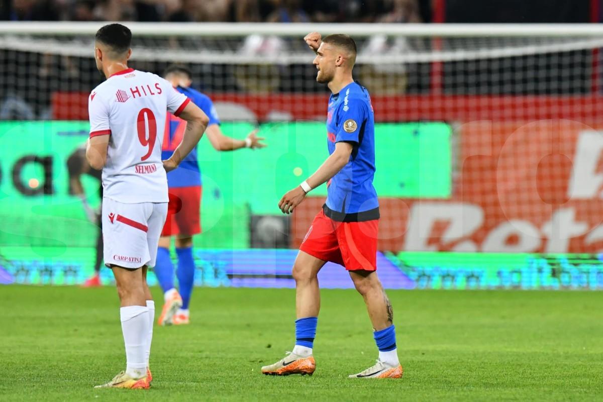 „Mă surprinde!” » Antrenorul străin dat pe spate de fotbalistul în vogă de la FCSB: „Greu să-l scoți de acolo”