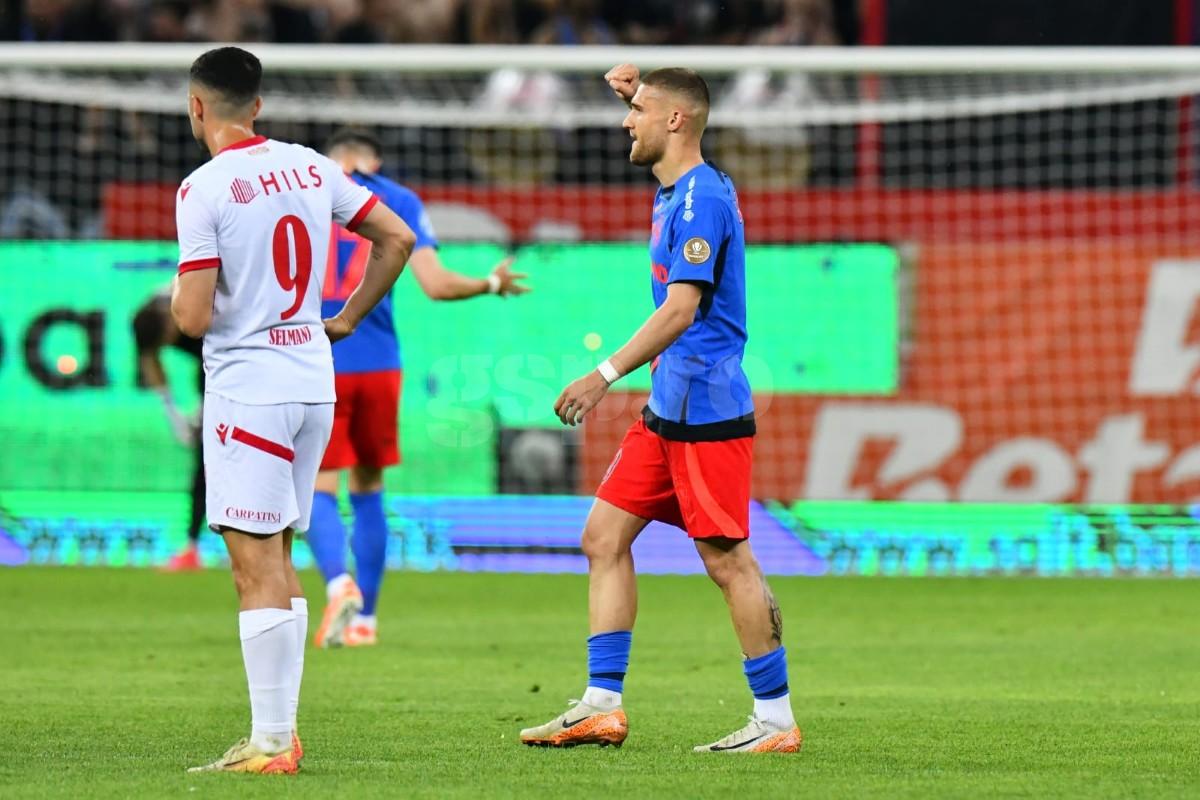 Gigi Becali s-a luat de doi jucători după FCSB - Dinamo: „A dormit pe teren! Voiam să-l scot la pauză”
