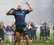 Federico Dimarco la sărbătorirea titlului cu numărului 21 cucerit de Inter. Foto: Getty Images