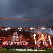 Scenografia de la Arsenal - Atletico Madrid/ foto Getty Images
