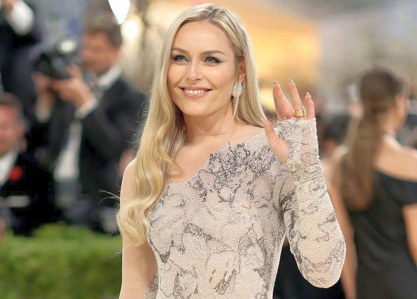 Lindsey Vonn a strălucit la Met Gala, cu o rochie care a fost creată în 4.000 de ore » Vedetele au atras atenția cu ținute extravagante