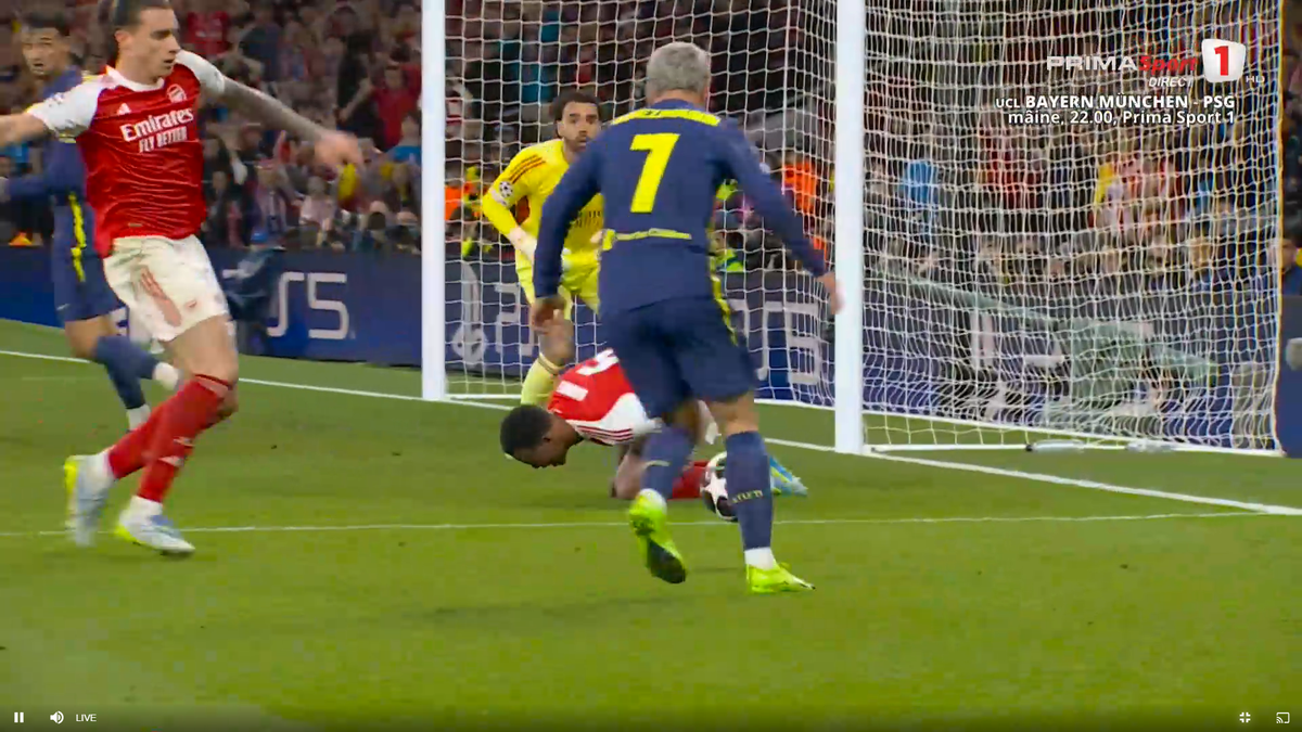 Penalty nedat Arsenal - Atletico