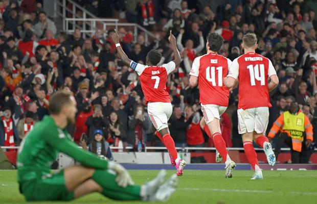 A marcat în Arsenal - Atletico Madrid și a intrat în istorie!