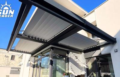 Pergola modernă ca indicator de rezistență: cum arată o terasă cu acoperiș retractabil de inginerie, nu doar de decor