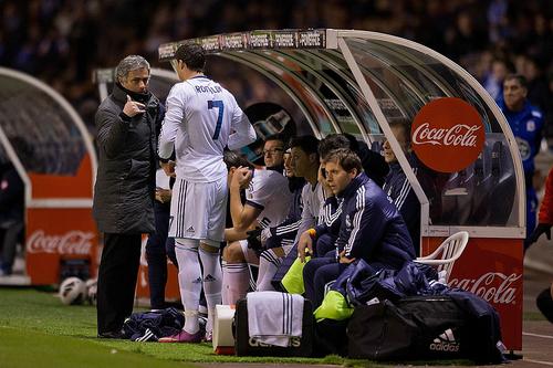 Cristiano Ronaldo și Jose Mourinho, la un pas de bătaie
