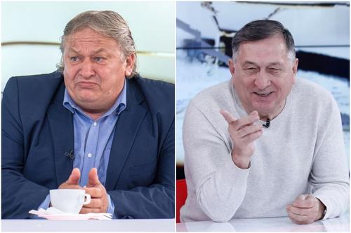 Dănuț Lupu (stânga) și Ion Crăciunescu