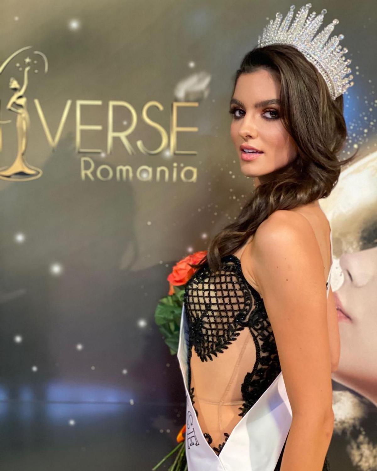 Miss Universe România 2020 e îndrăgostită de fotbal » Cum a apărut la barajul de menținere/promovare în Liga 1