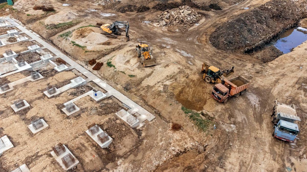 Au început lucrările la stadionul „Eroii Timișoarei”