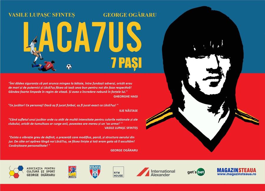 Mesaje pentru Marius Lăcătuș „Lăcă7uș în 7 pași” apare în ziua meciului cu Liechtenstein