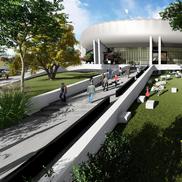 Primului velodrom acoperit din România / Foto: Federația Română de Ciclism (Facebook)