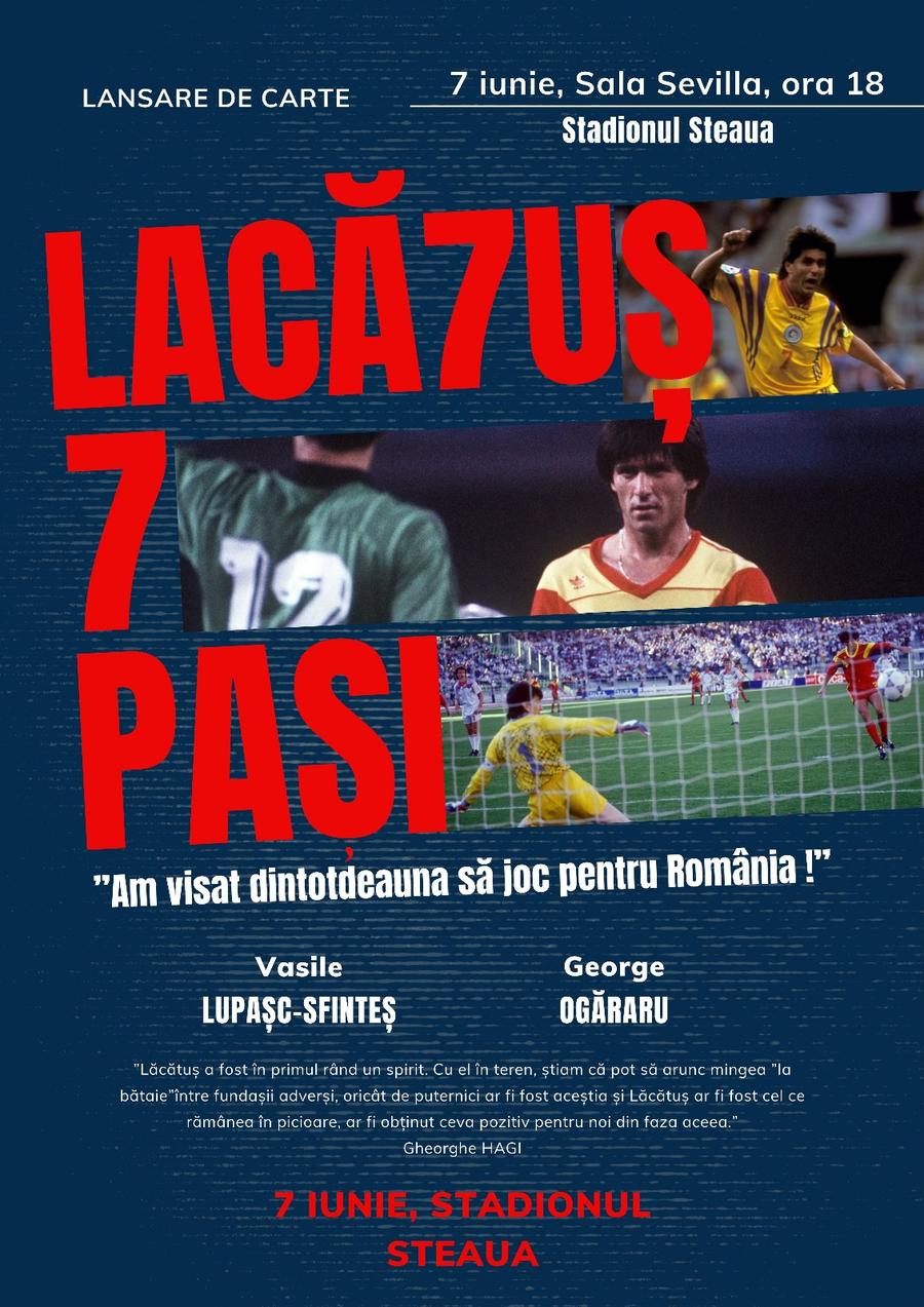 Marius Lăcătuș: „Am visat dintotdeauna să joc pentru România!” „Lăcă7uș în 7 pași” apare în ziua meciului cu Liechtenstein