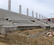 Stadiul lucrărilor la stadionul „Eroii Timișoarei” / FOTO: Cristi Preda (Gazeta Sporturilor)