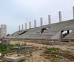 Stadiul lucrărilor la stadionul „Eroii Timișoarei” / FOTO: Cristi Preda (Gazeta Sporturilor)