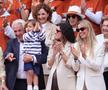 Maribel Nadal s-a fotografiat cu Novak Djokovic și Roger Federer la Roland Garros