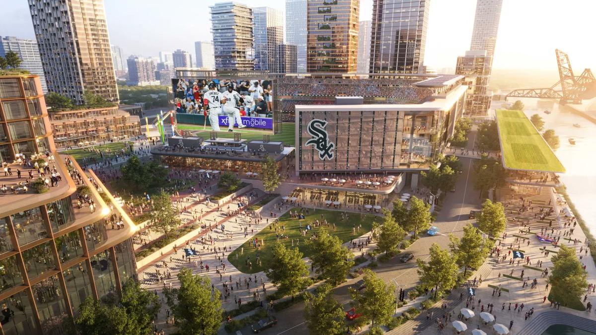 Americanii au dezvăluit planul pentru construirea unui nou stadion printre zgârie-nori, pe malul râului