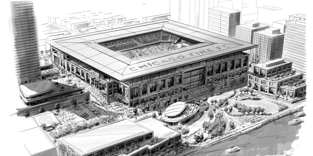 Stadionul Chicago Fire / foto: X