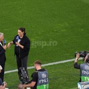 Bastian Schweinsteiger și Esther Sedlaczek. Spania - Franța, semifinală Liga Națiunilor. Foto: Ionuț Iordache (GSP)