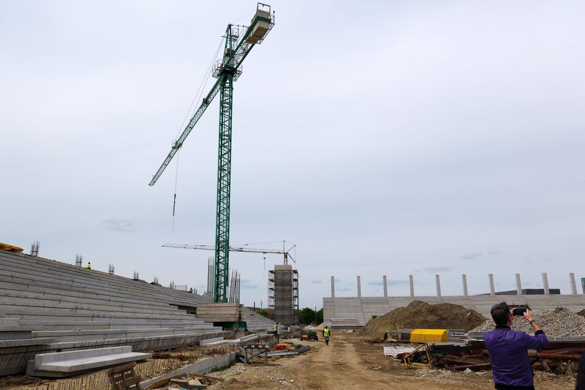 Vizită GSP pe stadionul „Eroii Timișoarei” - mai 2025