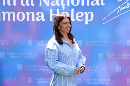 Simona Halep (33 de ani) s-a aflat la conferința de presă la care Centrul Național de Tenis i-a preluat numele.