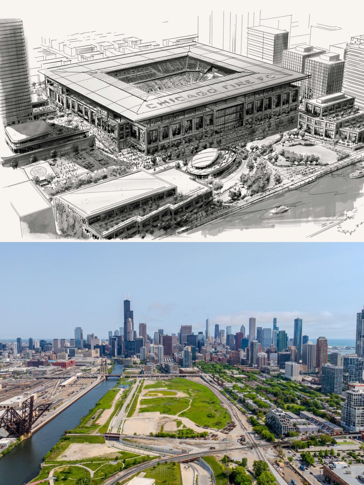 Stadionul Chicago Fire / foto: X