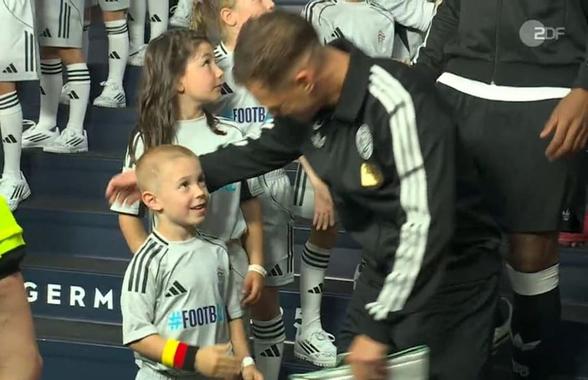 Surpriză mare pentru Joshua Kimmich la meciul 100: „Ce?! Tu?!”