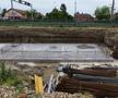 Stadiul lucrărilor la stadionul „Eroii Timișoarei” / FOTO: Cristi Preda (Gazeta Sporturilor)