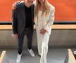 Maribel Nadal s-a fotografiat cu Novak Djokovic și Roger Federer la Roland Garros