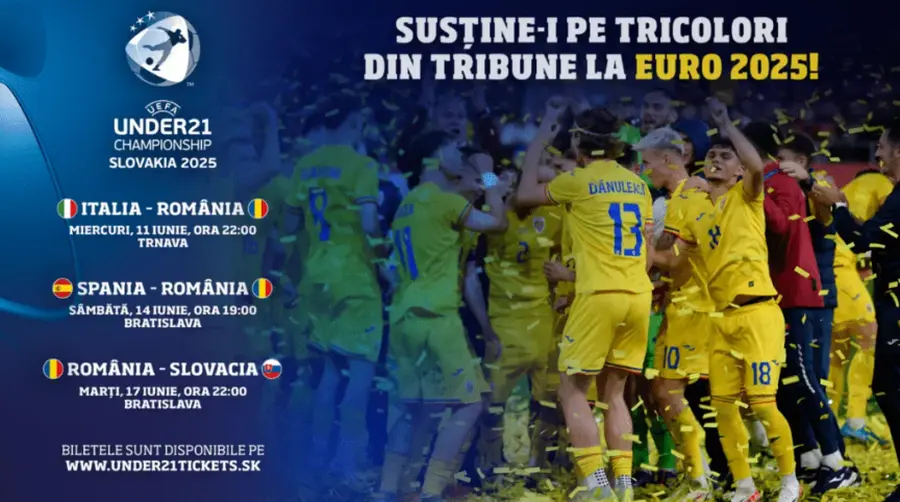 Programul României U21 la Campionatul European din Slovacia // foto: FRF Daniel Pancu a ales lotul final pentru Europeanul de Tineret! » Fotbalistul lui Dinamo ratează turneul final