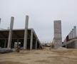 Stadiul lucrărilor la stadionul „Eroii Timișoarei” / FOTO: Cristi Preda (Gazeta Sporturilor)
