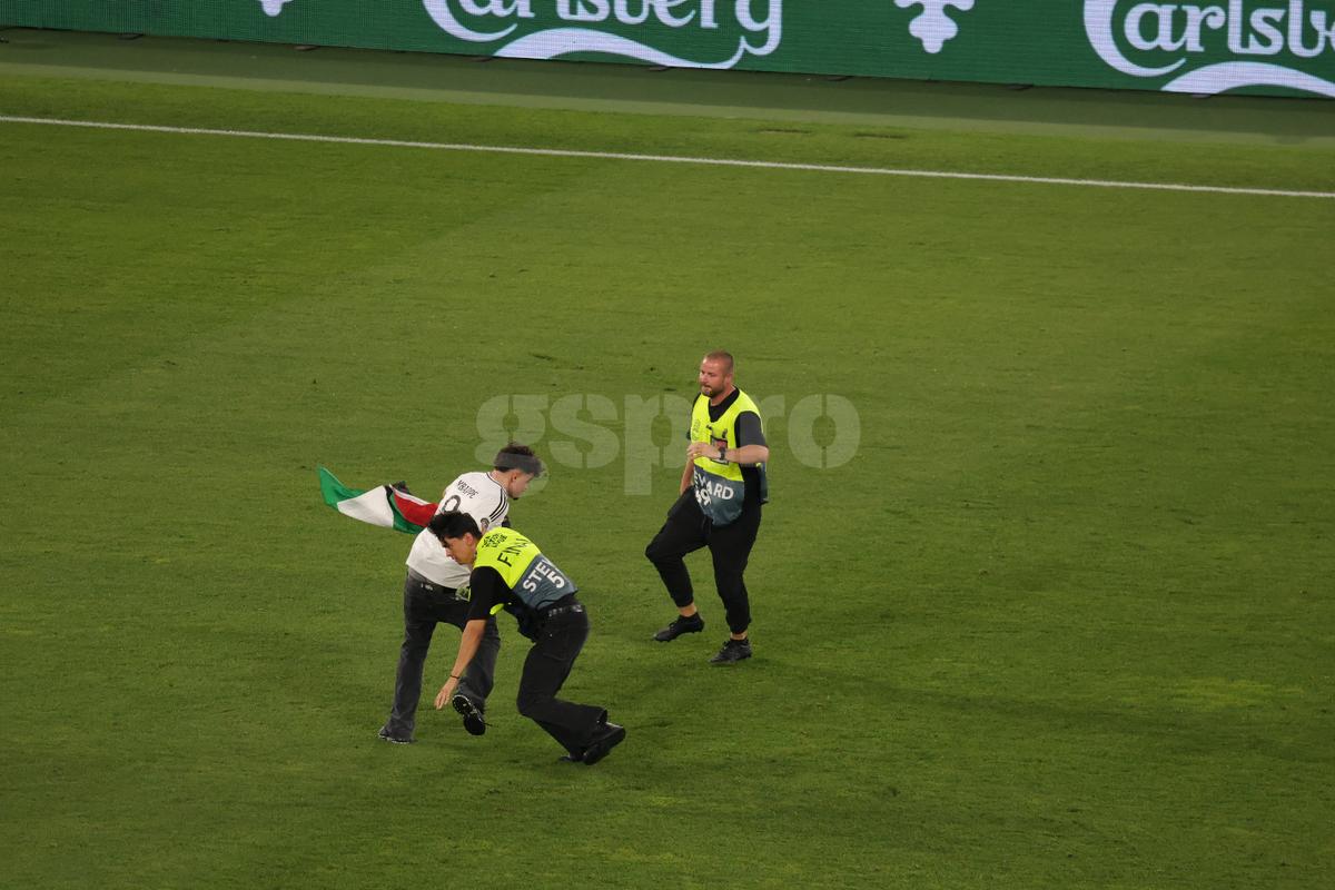 Imaginile pe care UEFA le-ar fi vrut interzise în Spania - Franța » Fotoreporterul GSP a surprins cele mai tari cadre