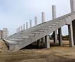 Stadiul lucrărilor la stadionul „Eroii Timișoarei” / FOTO: Cristi Preda (Gazeta Sporturilor)