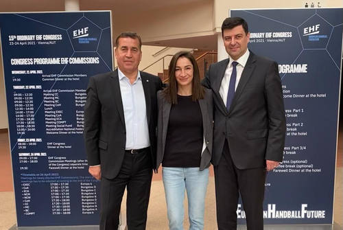 Sorin Dinu (dreapta), alături de Cristina Vărzaru. Foto: FRH
