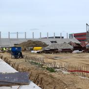 Stadiul lucrărilor la stadionul „Eroii Timișoarei” / FOTO: Cristi Preda (Gazeta Sporturilor)