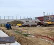 Stadiul lucrărilor la stadionul „Eroii Timișoarei” / FOTO: Cristi Preda (Gazeta Sporturilor)