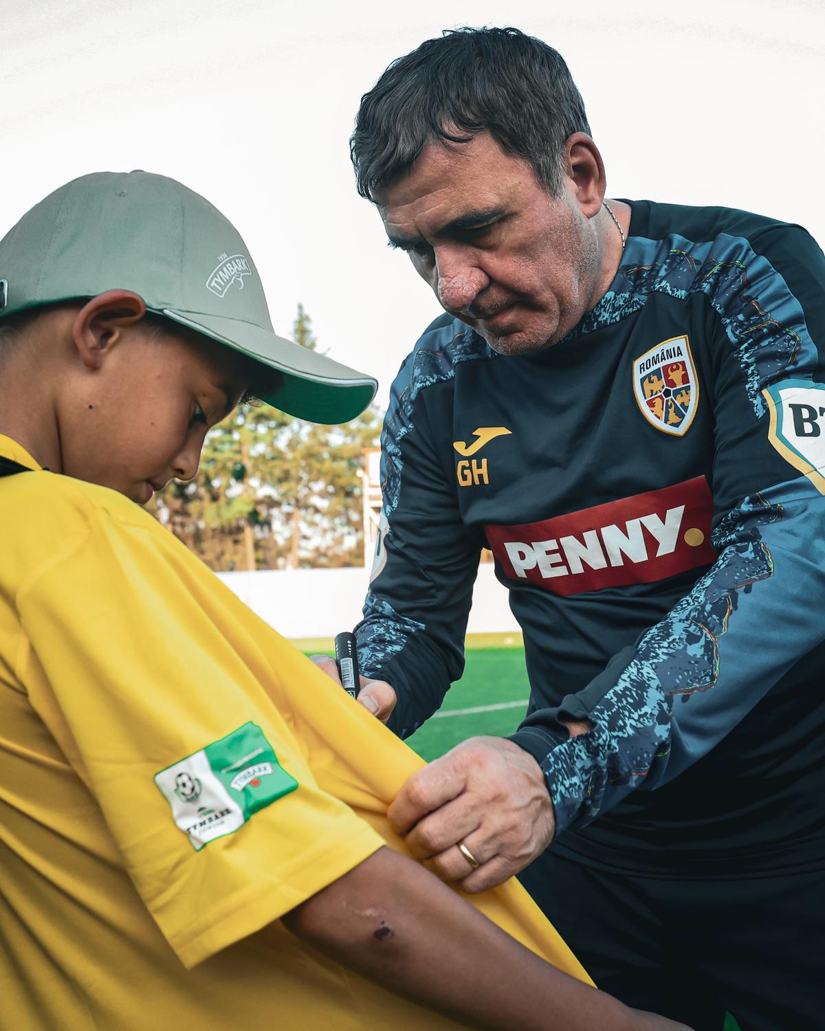 Detaliul de la antrenamentul oficial l-a dat de gol pe Gică Hagi, înaintea testului cu Țara Galilor