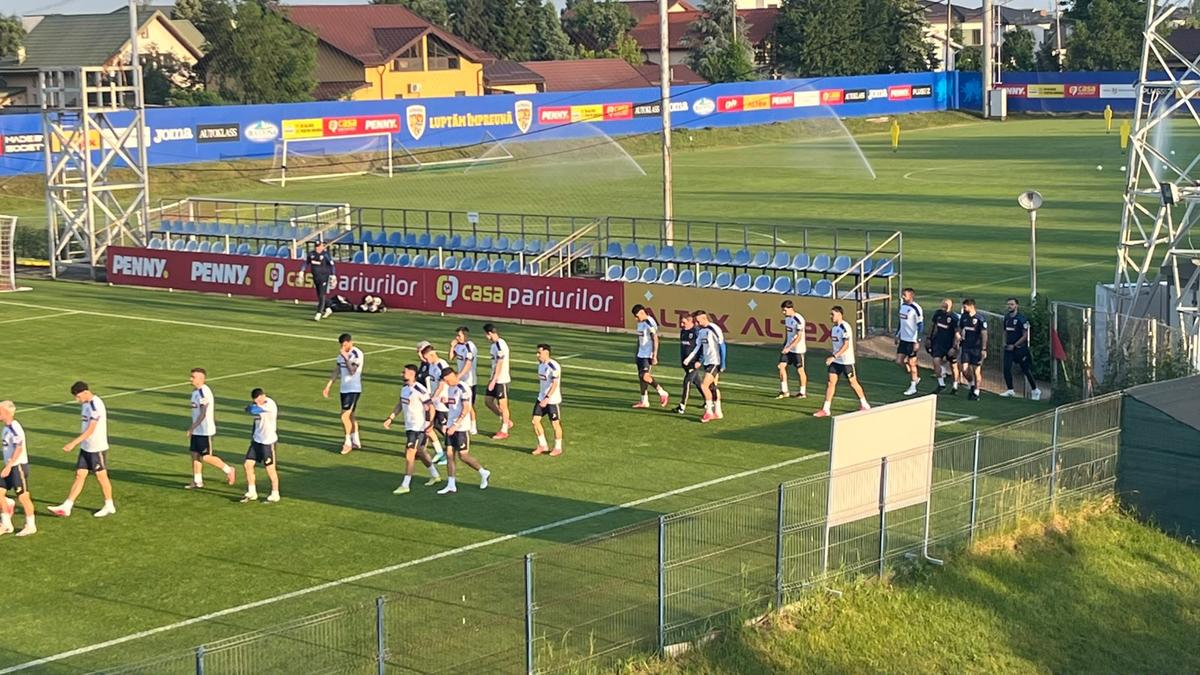 Detaliul de la antrenamentul oficial l-a dat de gol pe Gică Hagi, înaintea testului cu Țara Galilor