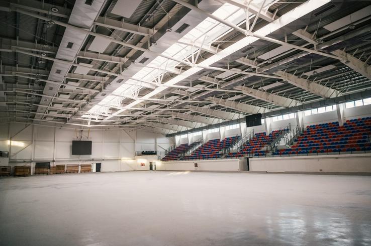 Patinoarul articifial multifuncțional din Târgu Mureș/Foto: Facebook (Attila Cseke)