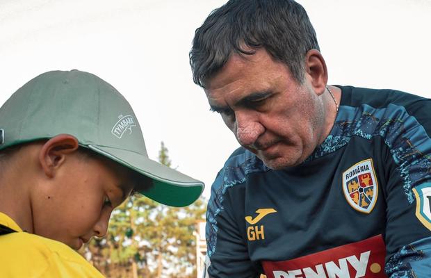 Detaliul de la antrenamentul oficial l-a dat de gol pe Gică Hagi, înaintea testului cu Țara Galilor