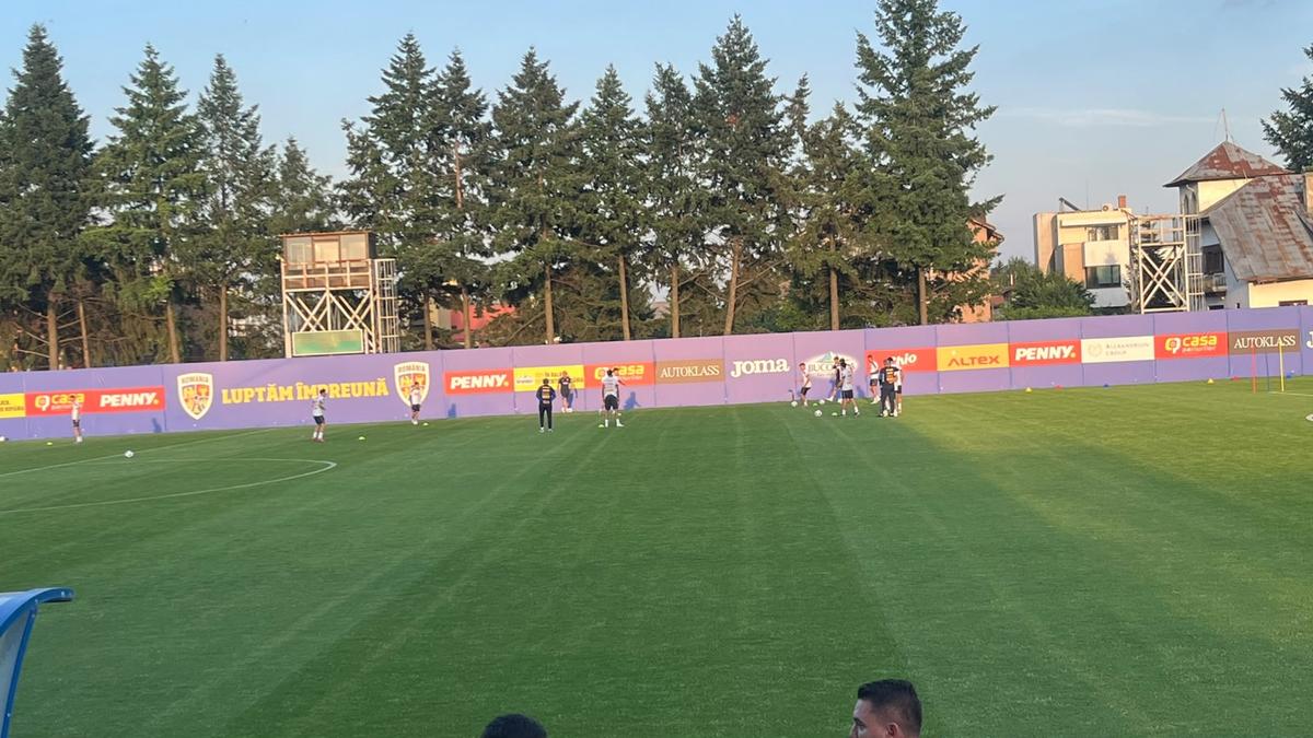 Detaliul de la antrenamentul oficial l-a dat de gol pe Gică Hagi, înaintea testului cu Țara Galilor
