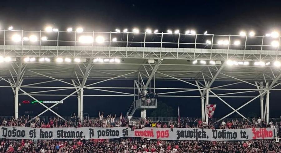 Mesaj afișat de PCH / foto: Facebook Peluza Catalin Hîldan PCH, reacție după ce Zeljko Kopic a plecat de la Dinamo: „Cuvintele sunt de prisos”