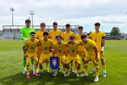 România U17, două eșecuri în amicalele din iunie // foto: FRF