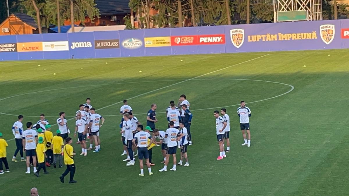 Detaliul de la antrenamentul oficial l-a dat de gol pe Gică Hagi, înaintea testului cu Țara Galilor
