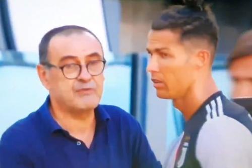 Cristiano Ronaldo n-a ținut prea mult cont de sfaturile lui Maurizio Sarri.