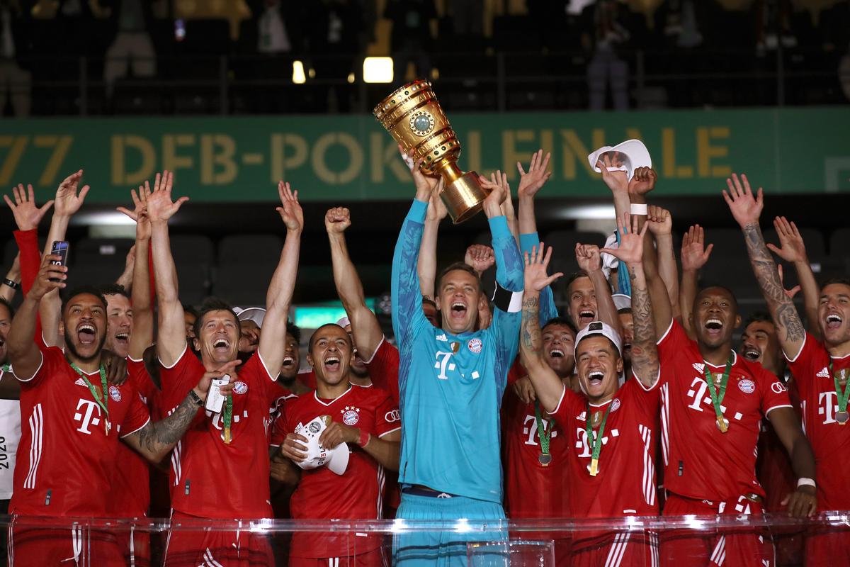 FOTO Bayern vrea totul: „tripla”, după 7 ani? » Lewandowski a reușit cea mai bună performanță a carierei!