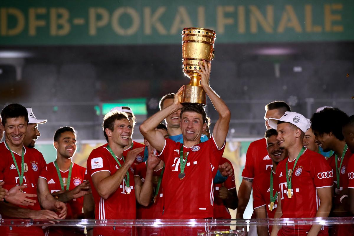 FOTO Bayern vrea totul: „tripla”, după 7 ani? » Lewandowski a reușit cea mai bună performanță a carierei!