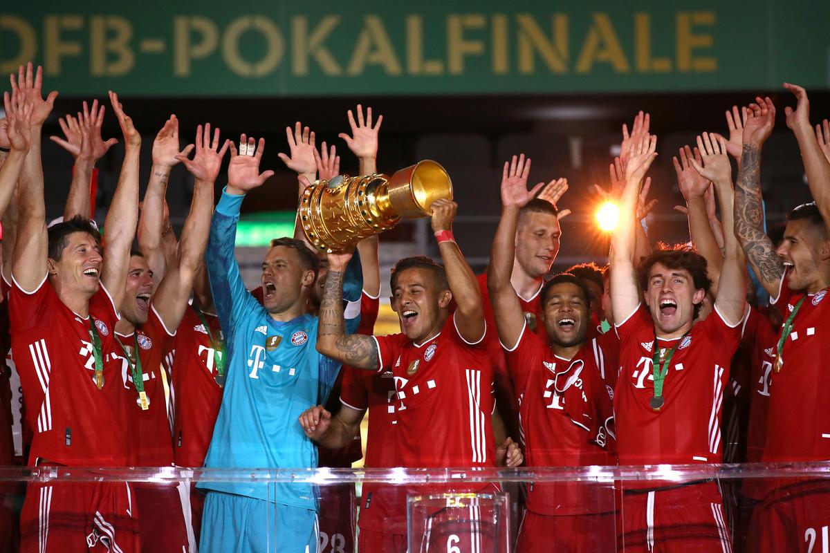 FOTO Bayern vrea totul: „tripla”, după 7 ani? » Lewandowski a reușit cea mai bună performanță a carierei!