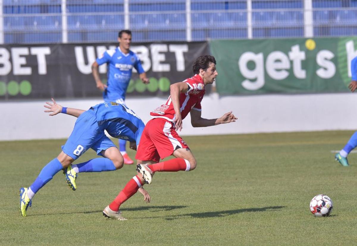 CLINCENI - DINAMO 1-3. Cătălin Straton, eroul „câinilor”: „Simt nevoia să spun multe, am multe ofuri”