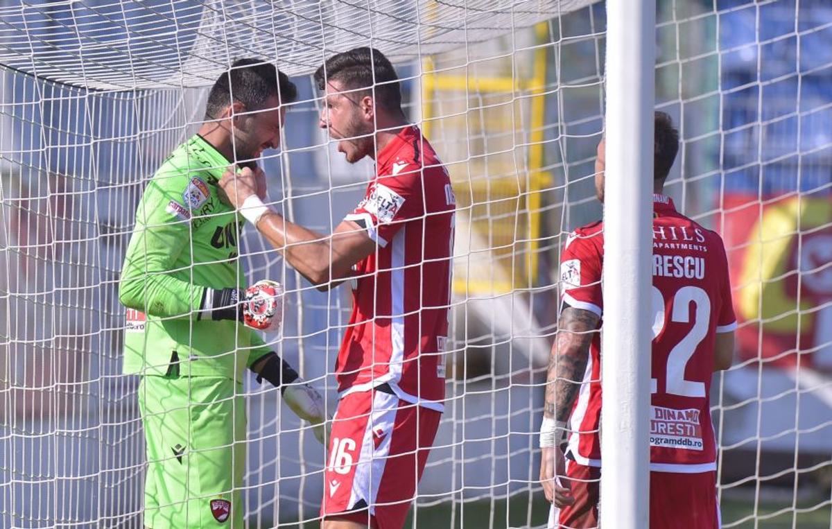 Vali Lazăr, schimb de înjurături cu un fan după meciul Clinceni - Dinamo 1-3: „Vrei să te pup?! Mă doare în p***”