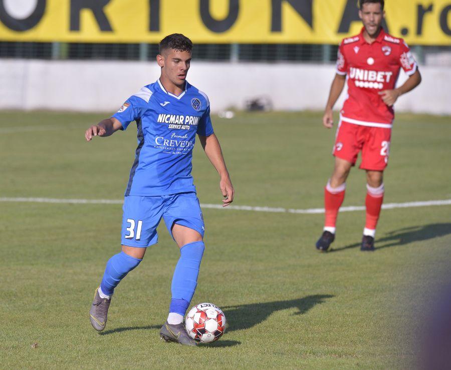 Marius Vanghele Ciobanu CLINCENI - DINAMO. Vi-l amintiți pe puștiul despre care Becali spunea că „a adus calificarea cu Ajax”? A debutat în Liga 1