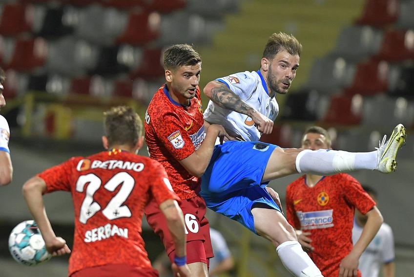Nedelcu, 24 de ani, a jucat doar în 7 meciuri pentru FCSB în sezonul trecut din Liga 1 și a fost titular numai de 5 ori // FOTO: Imago